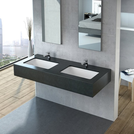 Раковина встраиваемая снизу 55см Villeroy & Boch Lunea 51225301 белый