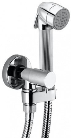 Гигиенический душ с запорным вентилем Bossini Nikita E57004B.030 хром