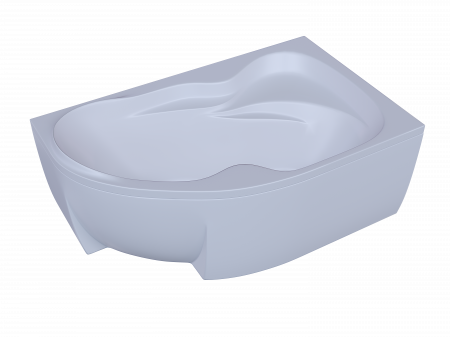 Акриловая ванна Aquatek Вега 170x105 см R пустая с фр.экр.