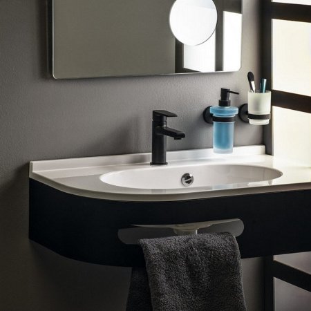 Стакан для ванной Sapho X-ROUND BLACK XB900 черный