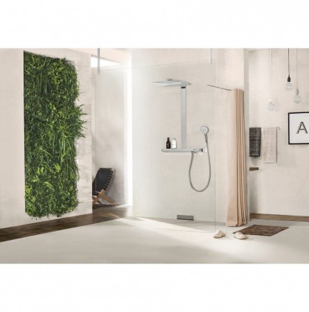 Душевая стойка Hansgrohe Rainmaker Select 27106400 хром;белый