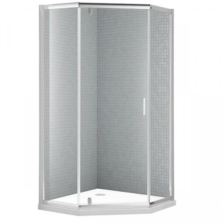 Душевой уголок Rush PALM PI-A1100100 Хром