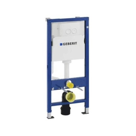 Готовое решение (инсталляция + клавиша смыва) Geberit DuofixBasic 458.134.11.2 белый