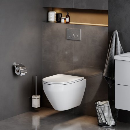 Унитаз AM PM Spirit FlashClean C701700WH подвесной без сиденья
