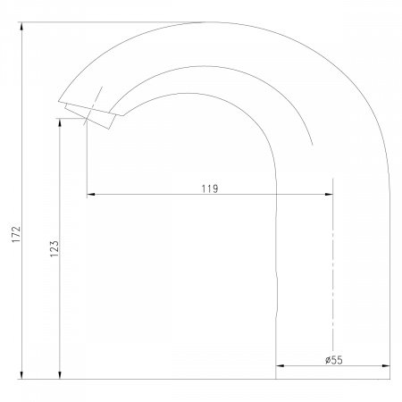 Смеситель для раковины Lemark Project LM4652CE хром