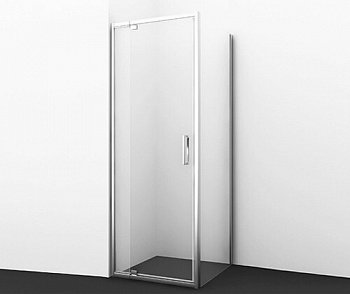 Душевой угол WasserKraft Berkel 48P20 90x80x200, профиль хром, стекло прозрачное