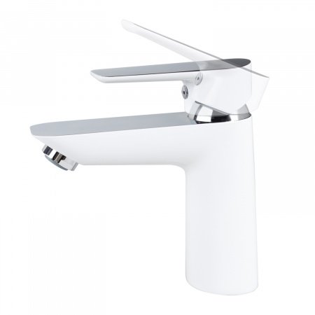 Смеситель для раковины IDDIS Cloud CLOSB00i01 хром глянцевый/белый