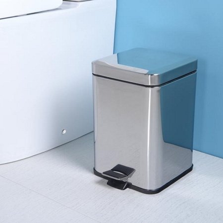Мусорное ведро Sapho SIMPLE LINE GAQ006 хром