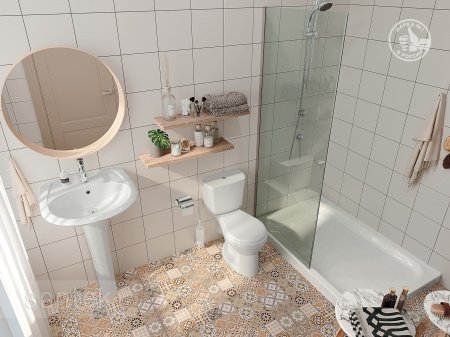 Раковина Santek Бриз 60 отверстие под смеситель 1WH110466