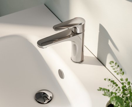 Смеситель для раковины Vitra Root Round A42706EXP хром