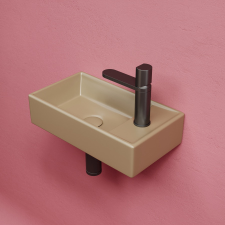 Раковина подвесная 40см Ceramica Nova Element CN6051LMC капучино матовый