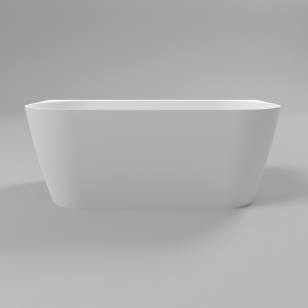 Ванна WHITECROSS Pearl B 155x78 (белый мат) иск. камень