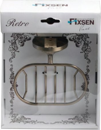 Мыльница Fixsen Retro FX-83809 Бронза