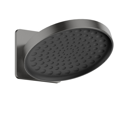 Встраиваемая душевая система с термостатом AQUAme AQM8403GM вороненая сталь