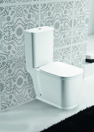 Напольный унитаз-компакт Grossman Comfort GR-N3013 белый, с сиденьем микролифт