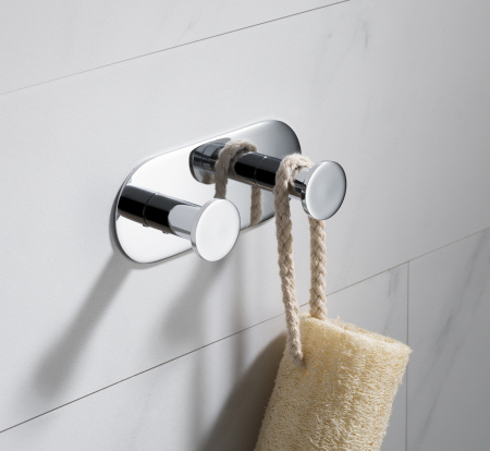 Вешалка на 2 крючка Timo Saona 13014/00 хром