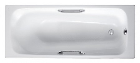 Чугунная ванна Jacob Delafon Melanie E2925 170x70 см с ручками