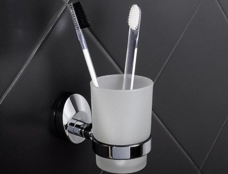 Стакан для зубных щеток Fixsen Europa FX-21806 Хром