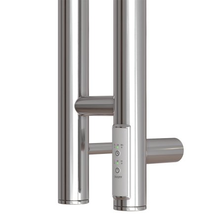 Полотенцесушитель электрический Point Деметра PN12812 П3 80x1200, диммер справа, хром