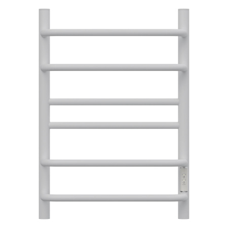 Полотенцесушитель электрический Point PN90846W П6 400x600 диммер справа, белый