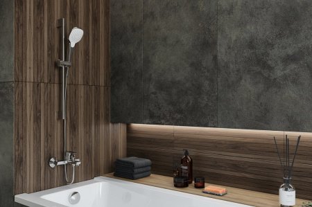 Душевой гарнитур Hansgrohe Croma Select E 26582400 Хром Белый