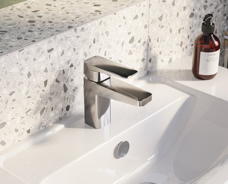 Смеситель для раковины Vitra Root Square A42731EXP хром