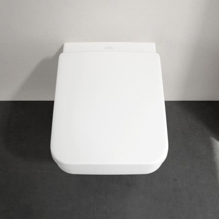 Унитаз подвесной безободковый Villeroy&Boch Architectura 5685HR01 с сиденьем микролифт