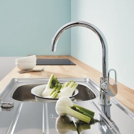 Смеситель для кухни Grohe BauFlow 31230001 хром