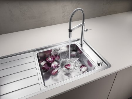 Смеситель для кухни Blanco Culina-S mini 519844 нержавеющая сталь