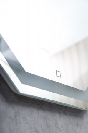 Зеркало BelBagno SPC-OTT 100 с сенсорным выключателем с подсветкой