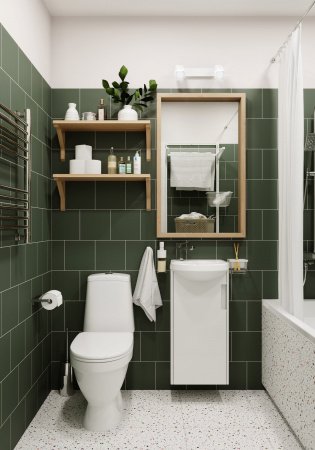 Унитаз-компакт Sanita Лада эконом LDASACC01090111 с бачком и стандартным сиденьем