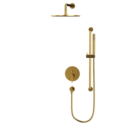 Система для душа скрытого монтажа WHITECROSS Y YSET05GLB (брашированное золото)