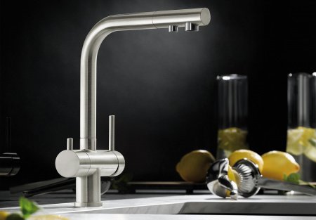 Смеситель для кухни Blanco Fontas II 525138 нержавеющая сталь