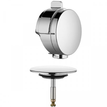 Слив-перелив Kludi Rotexa Multi 2120005N-00 с наливом белый хром