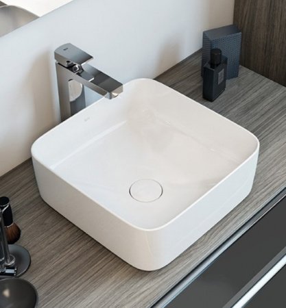 Раковина накладная 37см Roca Inspira 327532000 белый