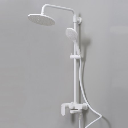 Душевая стойка WasserKRAFT A18501 белый матовый